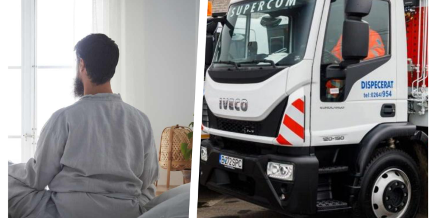 Clujean nemulțumit de cei de la Supercom, fiindcă strâng gunoiul prea dimineață