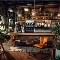 10 idei de interioare pentru o cafenea cu personalitate și farmec aparte