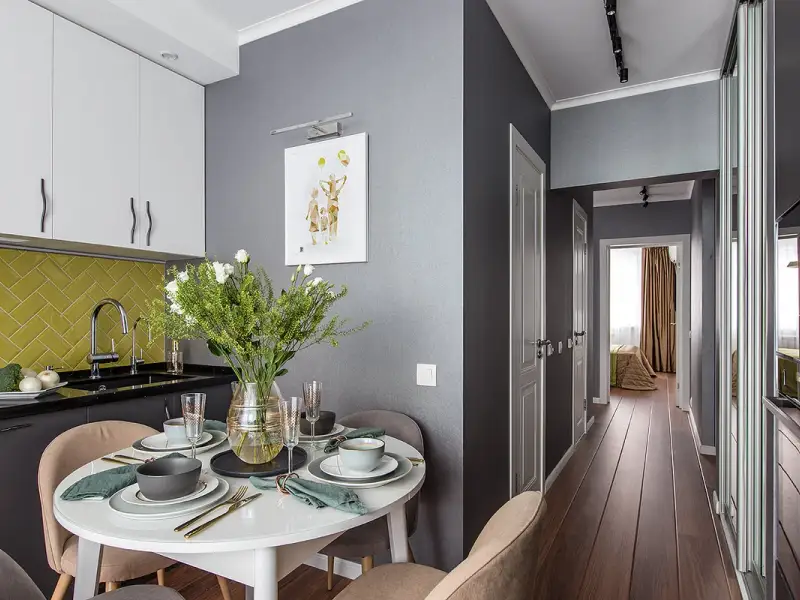 Apartament modern 56 mp pentru o familie cu 5 membri