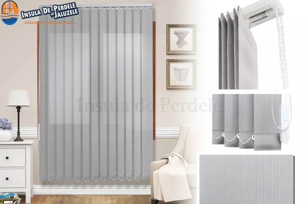 Jaluzele verticale, o solutie versatila pentru orice incapere