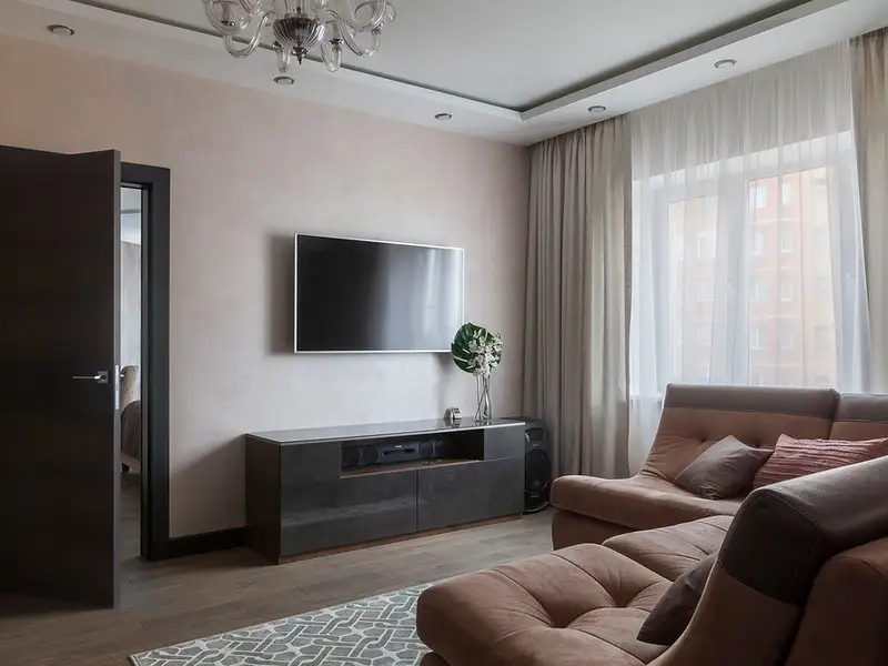 Decor contemporan intr-un apartament de 3 camere