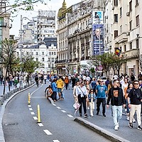 Străzi deschise revine pe 21-22 Iunie, exclusiv pe Calea Victoriei. Spectacole, expoziții și ateliere în programul complet