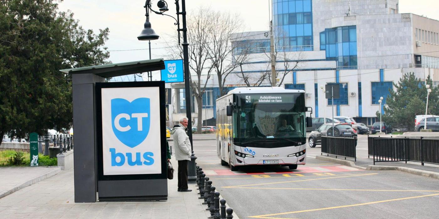 Restricții de trafic duminică în centrul Constanței: Trasee deviate pentru cinci linii CT BUS