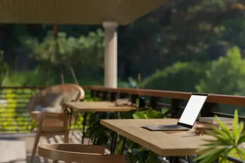 Birou în balcon- soluții simple de amenajare