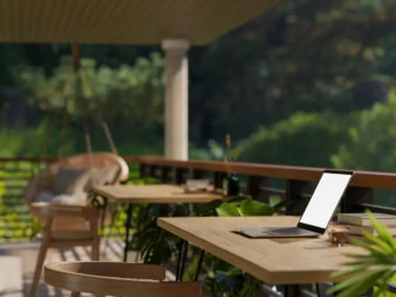 Birou în balcon- soluții simple de amenajare