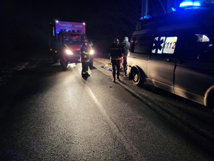 Accident rutier, marți seară, în localitatea Băișoara din județul Cluj