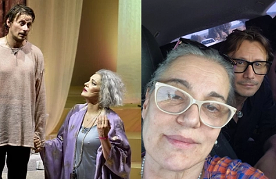 Maia Morgenstern și actorii de la Teatrul Național București ies să protesteze împotriva lui Ilie Bolojan, care îi obligă să presteze un program de 8 ore pe zi, ca orice om muncitor. Marius Manole încă #rezistă și evită să se exprime pe subiect