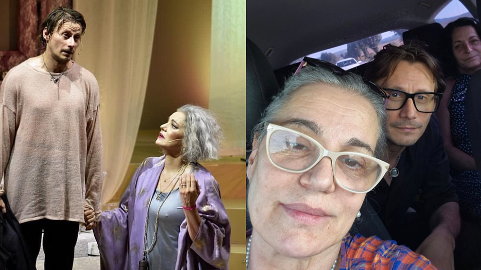 Maia Morgenstern și actorii de la Teatrul Național București ies să protesteze împotriva lui Ilie Bolojan, care îi obligă să presteze un program de 8 ore pe zi, ca orice om muncitor. Marius Manole încă #rezistă și evită să se exprime pe subiect