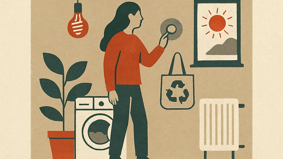Cum să-ți reduci amprenta de carbon acasă: 8 schimbări simple