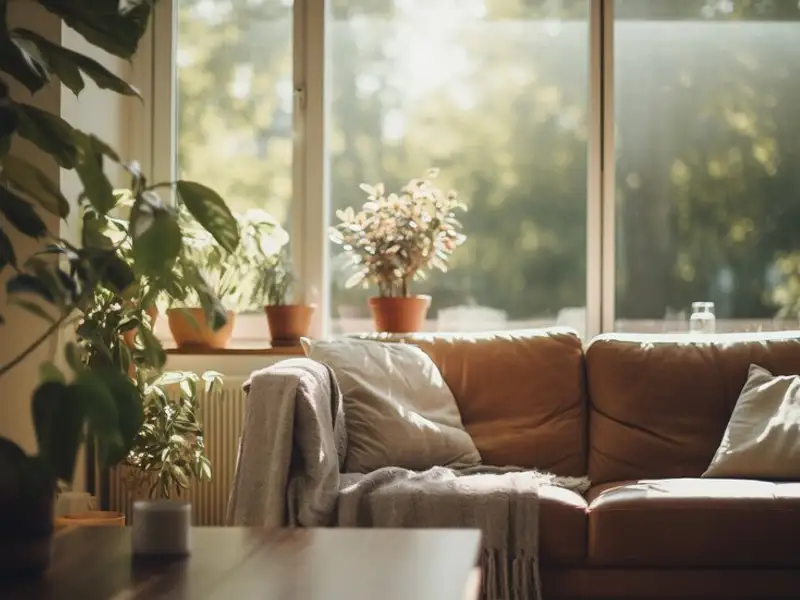 Natura în casă printr-un decor simplu- idei și trucuri