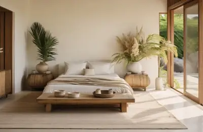 Bohemian-Tropical Bedroom Furniture Styles