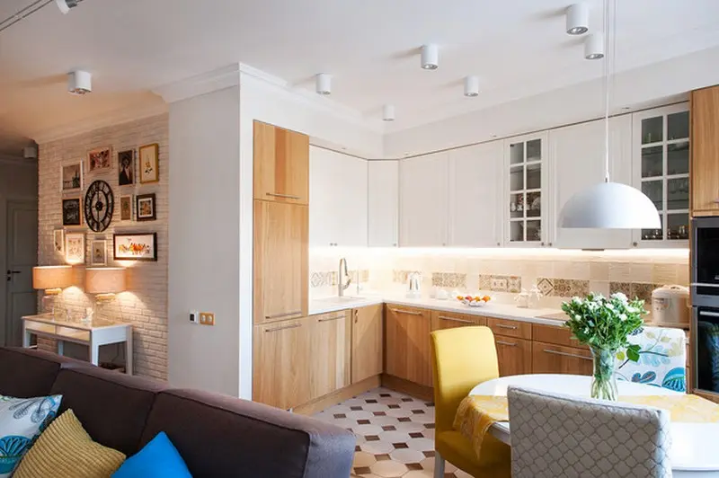 Design contemporan intr-un apartament de 3 camere