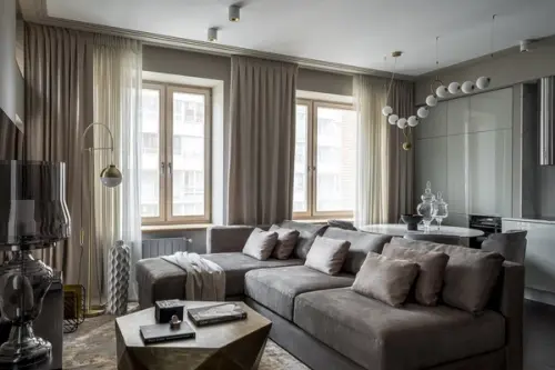 Eleganta in tonuri neutre povestea unui apartament modern de 3 camere