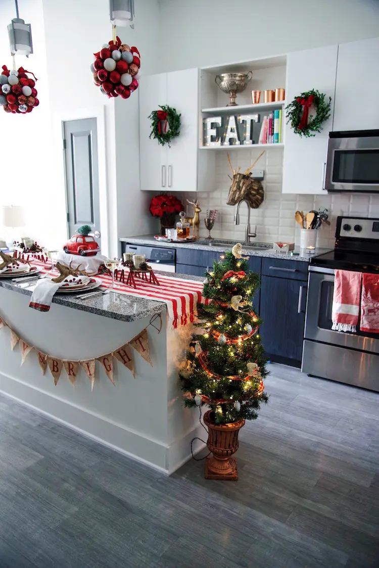 Amenajari de Craciun pentru spatii mici