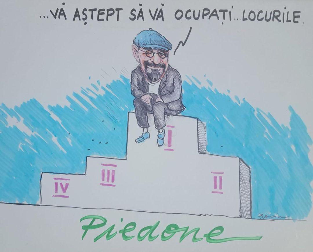 Piedone speculează manevra lui Nicușor Dan. Se vede deja primar al Capitalei