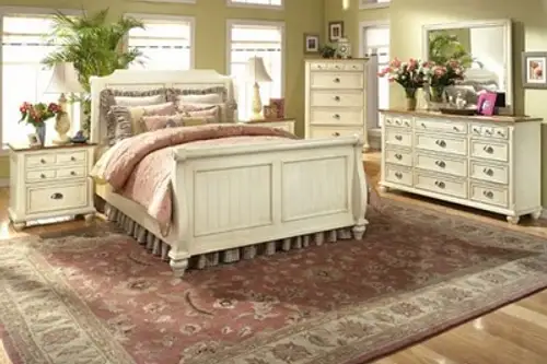 Dormitoare romantice in stil country