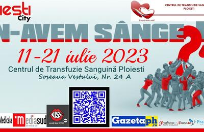 Un strop de sânge poate salva o viată – doneaza si tu!