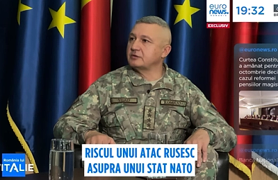 După ciclon, războiul: Șeful Armatei Române ne avertizează că un atac direct al Rusiei nu poate fi exclus și că suntem pregătiți să sprijinim militar și Republica Moldova: Mi-aș dori să am o capacitate de pregătire de 500.000 de oameni