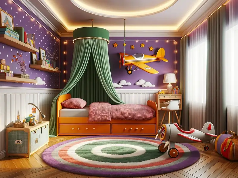 Patul reversibil în dormitorul copiilor: tipuri, avantaje, cum îl alegi