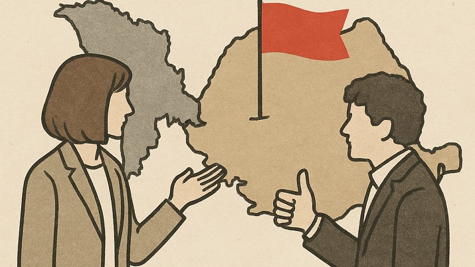 Maia Sandu transmite din nou Uniunii Europene că ar putea uni Republica Moldova cu România pentru a adera mai repede. Nicușor Dan spune că țara noastră e pregătită