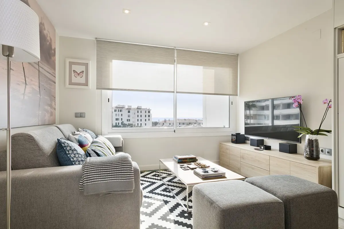 Amenajare luminoasa intr-un apartament de 38 mp