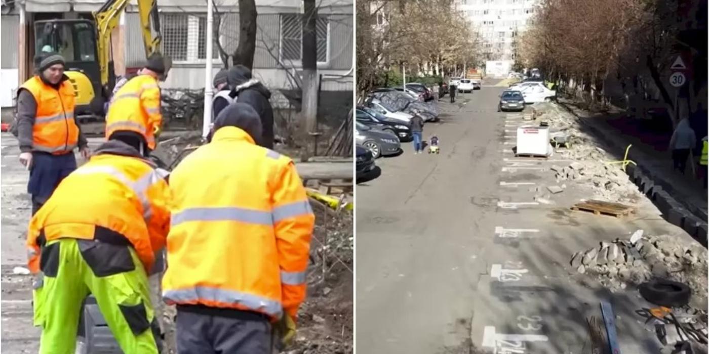 Noi locuri de parcare, spații verzi, trotuare și străzi refăcute în 2023 în Sectorul 5. Așa promite Primăria