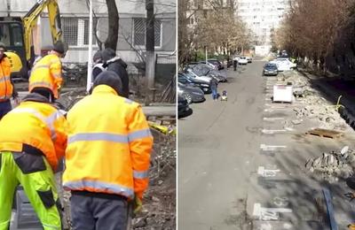Noi locuri de parcare, spații verzi, trotuare și străzi refăcute în 2023 în Sectorul 5. Așa promite Primăria