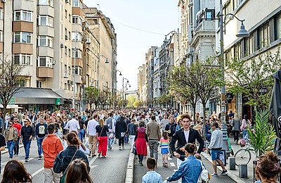 „Străzi Deschise” revine pe Calea Victoriei în Weekendul 10-11 Mai: pietonii preiau controlul, soferii iau o pauză