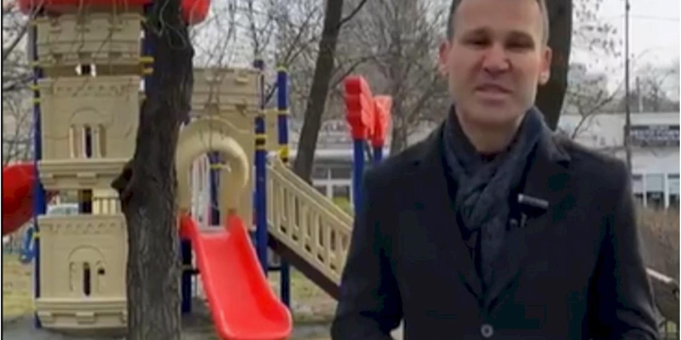 Robert Negoiță a anunțat că în Sectorul 3 a fost amenajat un nou loc de joacă pentru copii