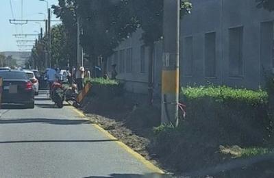 Accident rutier pe strada Traian Vuia din Cluj-Napoca