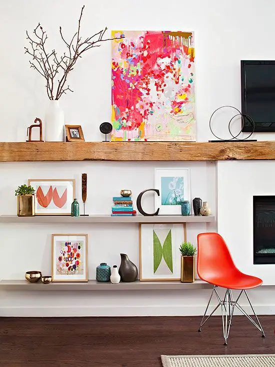 Rafturile fantezie solutii de depozitare si decoruri ingenioase