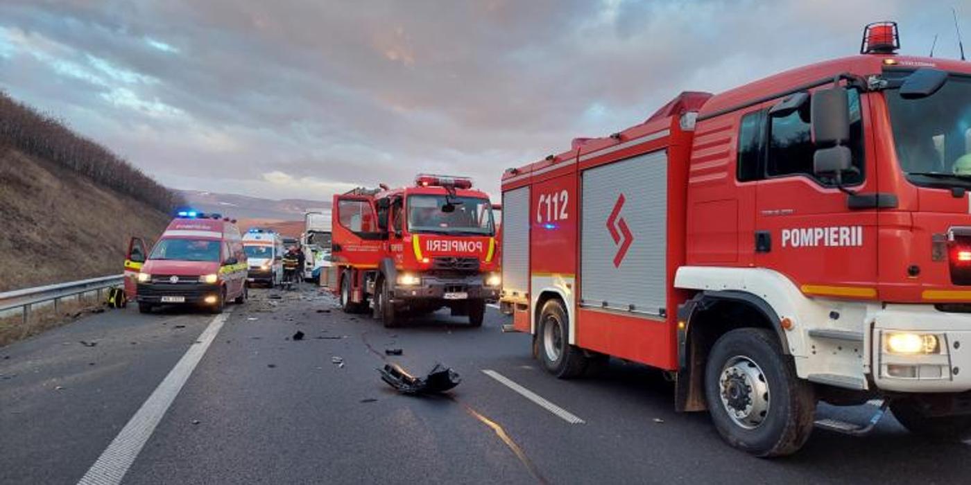 Accident grav pe autostrada Transilvania. Un bărbat și-a pierdut viața
