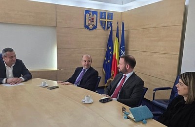 Marius Oprescu, discuții cu Ambasadorul Italiei pentru noi investiții în Olt