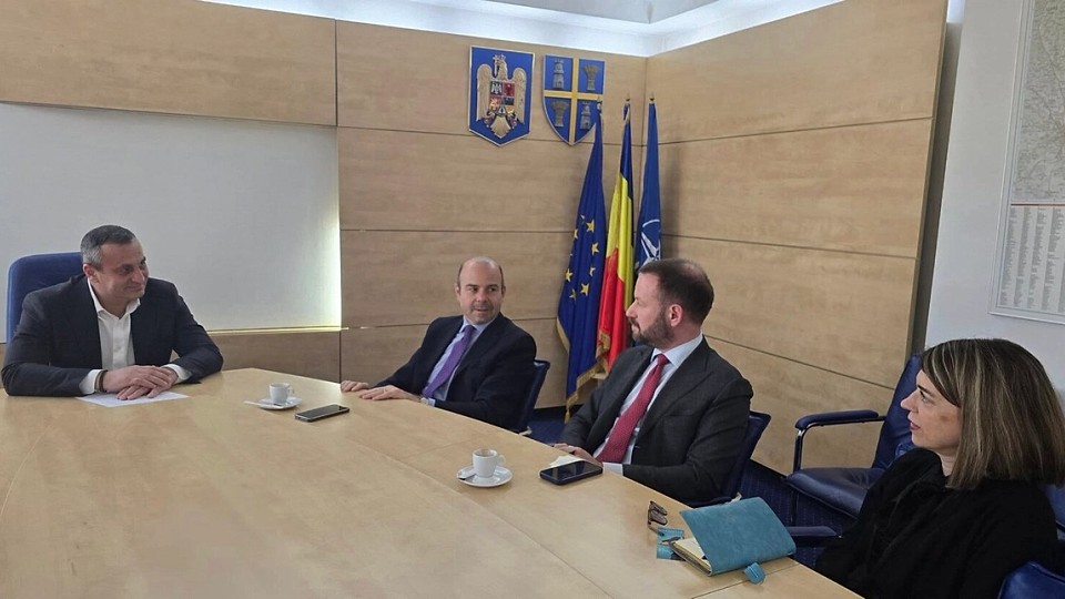 Marius Oprescu, discuții cu Ambasadorul Italiei pentru noi investiții în Olt