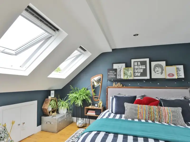 Cum s-a transformat un pod nefolosit intr-o mansarda confortabila