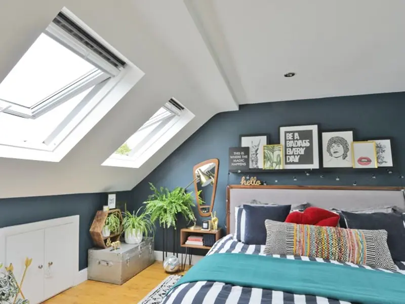 Cum s-a transformat un pod nefolosit intr-o mansarda confortabila