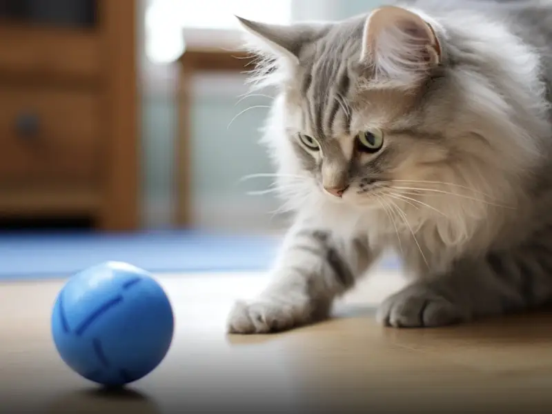 Cum să eviți plictiseala pisicii în apartament – Activități care stimulează fizic și mental