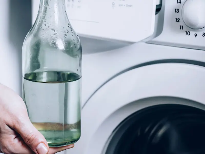 Procedura de curățare a mașinii de spălat cu oțet