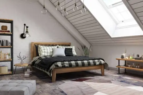 Etapele amenajării unui dormitor la mansardă