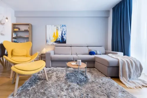 Design fresh si functionalitate scandinava pentru un apartament de 3 camere