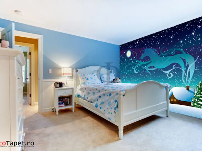 Fototapetul Personalizat Povestea Craciunului in imagini