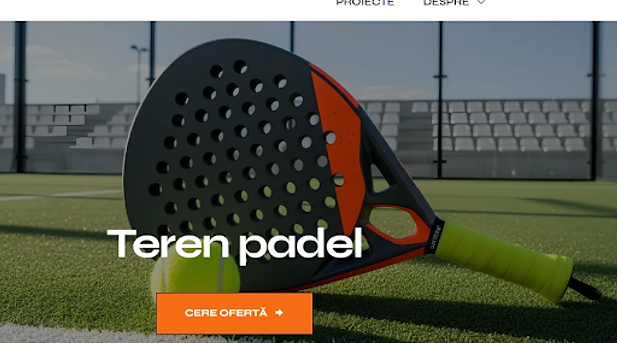 5 afaceri care pot investi în amenajarea unui teren de padel