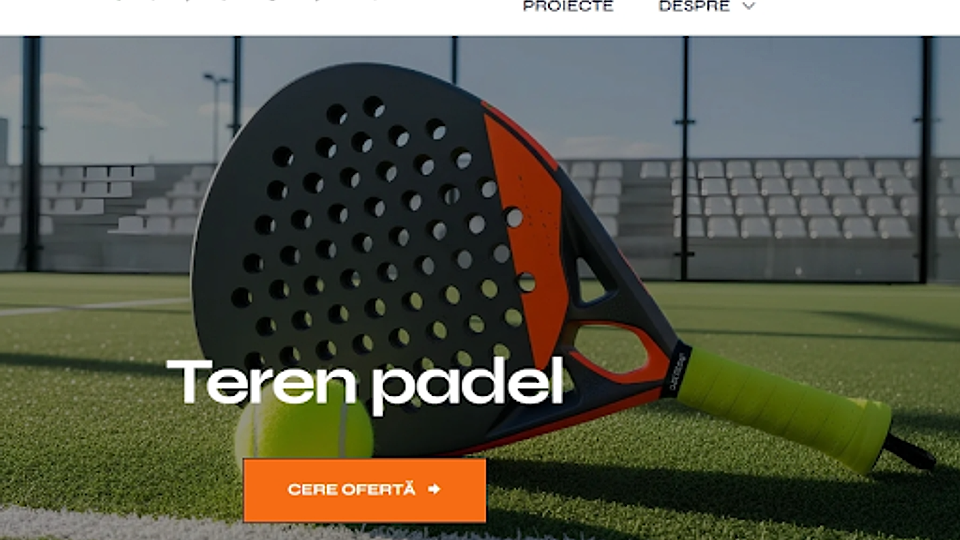 5 afaceri care pot investi în amenajarea unui teren de padel