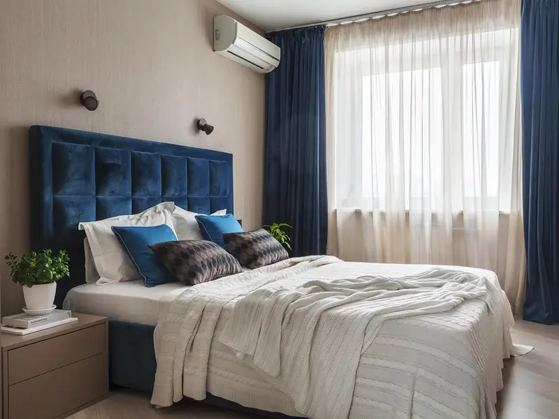 O amenajare cu decor asimetric intr-un apartament de 64 mp