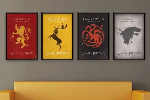 24 de postere “Game of Thrones” pentru casa ta