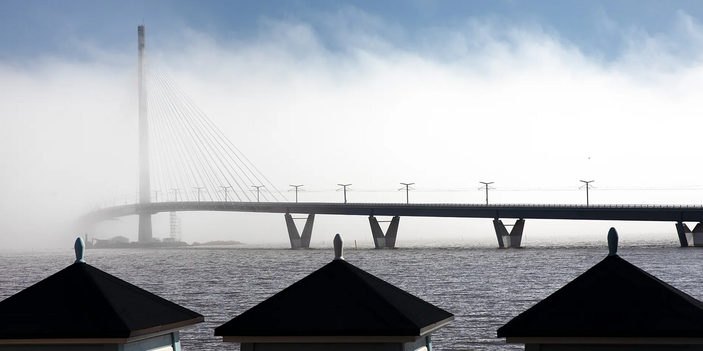 Una dintre cele mai lungi punți pietonale din lume s-a deschis recent la Helsinki