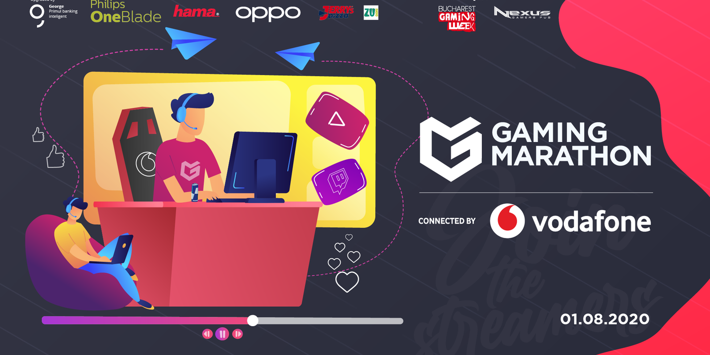 Peste 300.000 de participanți sunt așteptați la Gaming Marathon, cel mai mare festival online al verii
