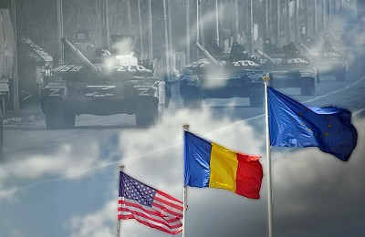 România oscilează „între Uniunea Europeană şi Statele Unite, cu ruşii la poartă”. Românii au mai trăit asta când „vedeau avalanşa, dar nu credeau că li se poate întâmpla lor”