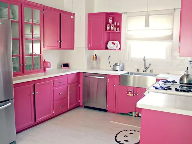 14 idei de amenajari interioare cu culoarea roz