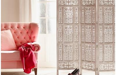 Paravanele decorative: utile şi elegante